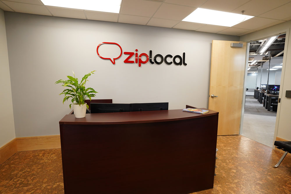 ZipLocal Reception Area