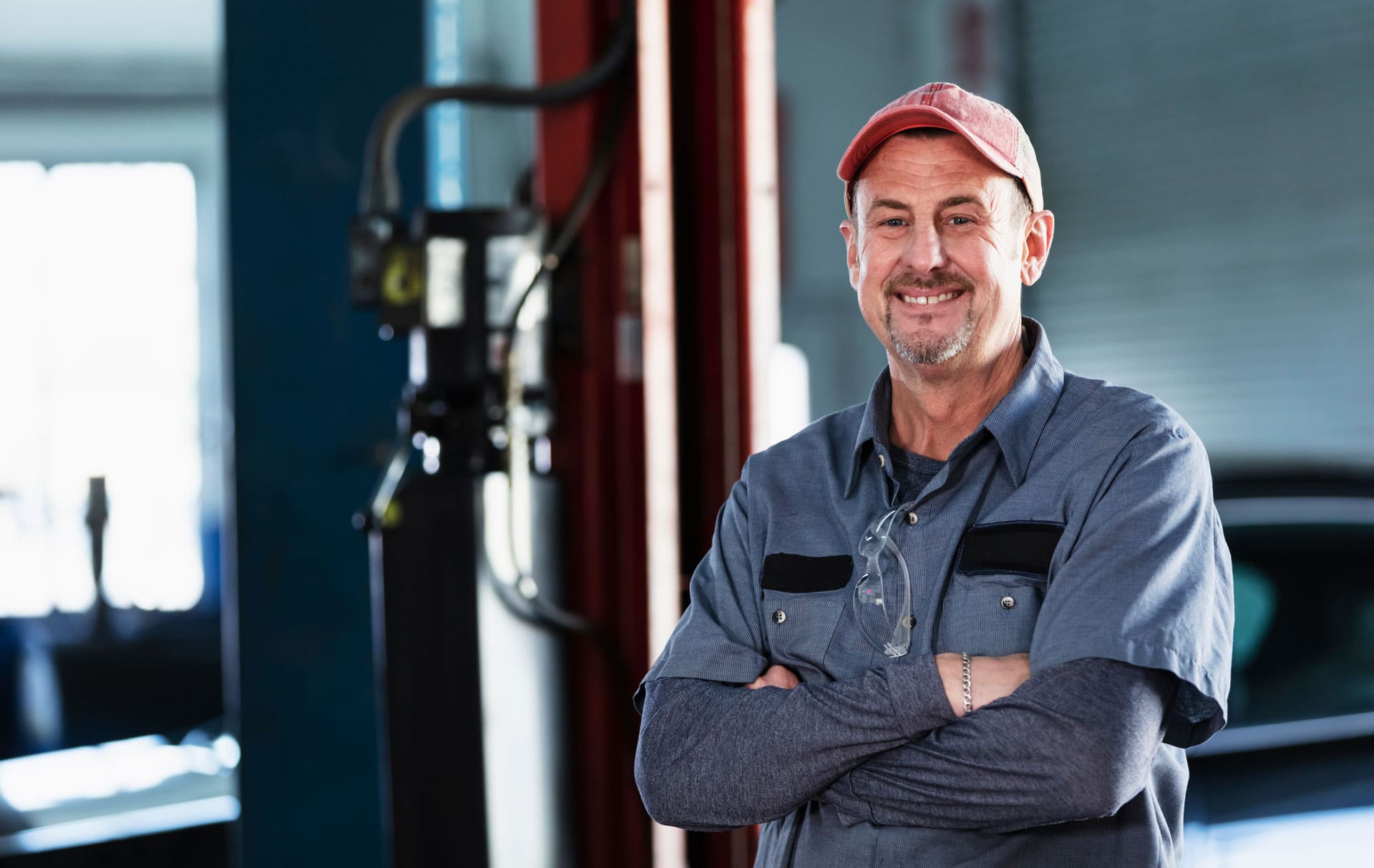Auto Body Technician smiling