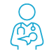 doctor and baby Icon