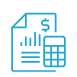 paper and calculator icon