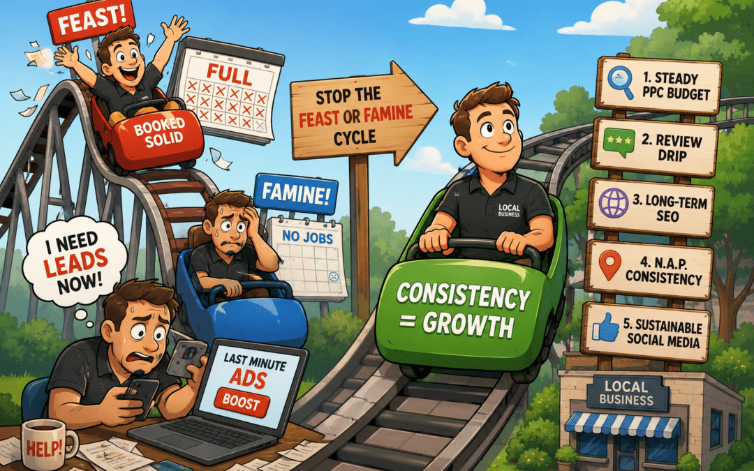 Consistency = Growth: 5 Marketing Rulesto Stop the “Feast or Famine” Cycle