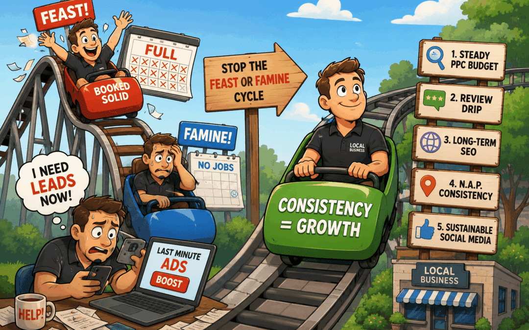 Consistency = Growth: 5 Marketing Rulesto Stop the “Feast or Famine” Cycle
