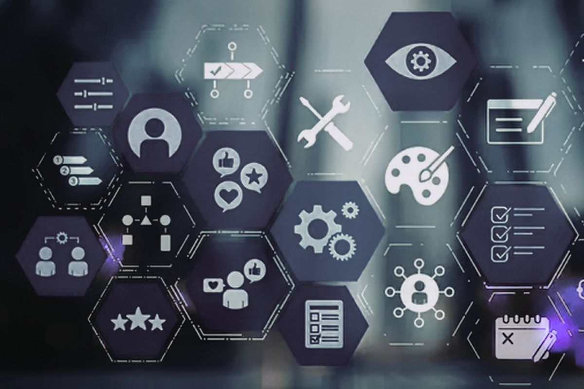Icons showing the full suite of digital marketing service